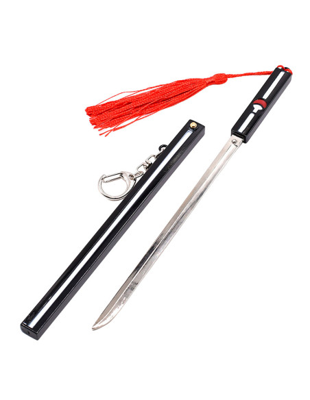 Chaveiro katana preta Sasuke Uchiha,...