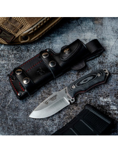 Faca tática Cudeman MIni Green Beret, cabo Micarta