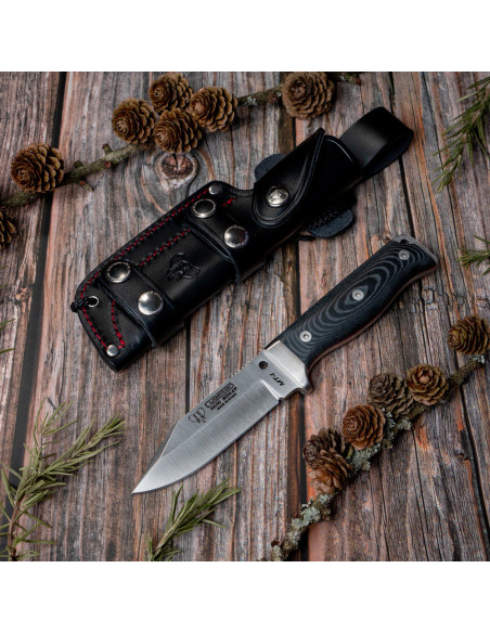 Faca MT-1 com cabo Micarta, lâmina 11...