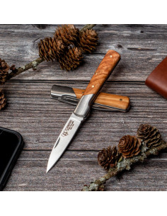 Canivete Cudeman com cabo verde-oliva