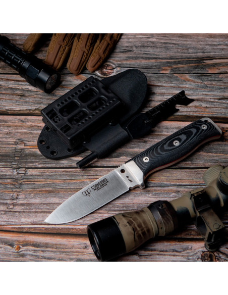 Cudeman faca preta micarta