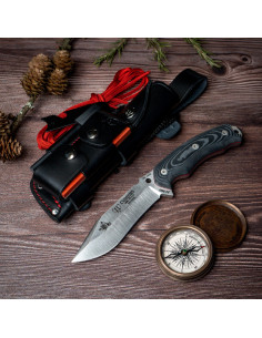 Bushcraft Cudeman faca preta JJSK1