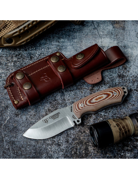 Mini faca de sobrevivência boina verde