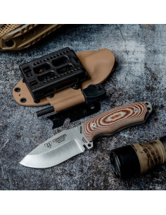 Faca de sobrevivência mini boina verde Kydex