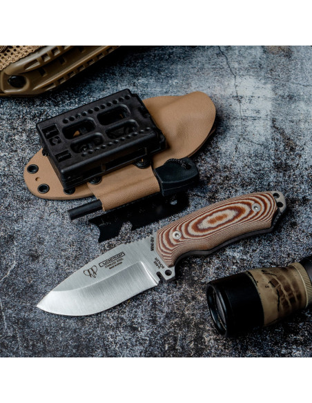 Faca de sobrevivência mini boina...