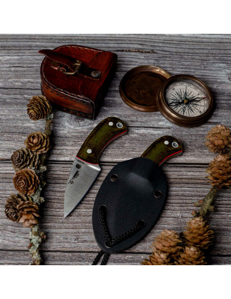 Yoda facas Cudeman lâmina de ponta de...