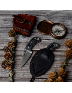 Cudeman's Yoda Kydex Blade Canivetes com ponta de agulha