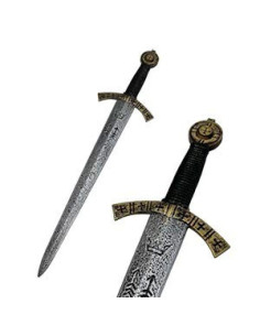 Espada Templária para crianças decorada com cruz (54 cm.)