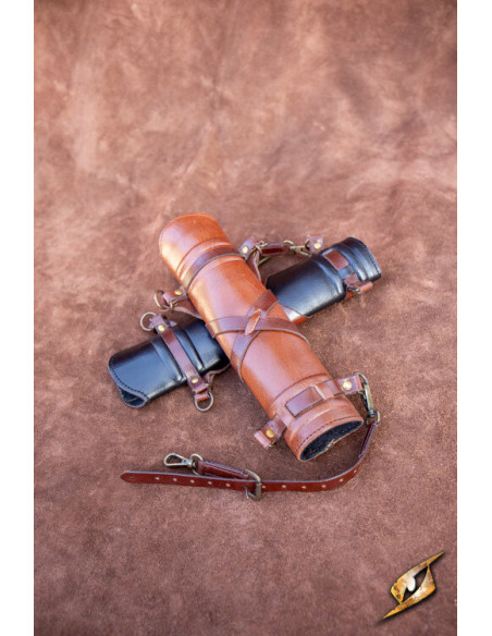 Baldric com cinto de espada medieval,...