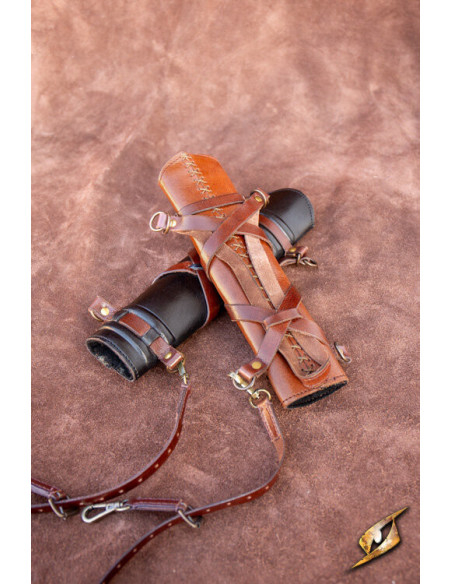 Baldric com cinto de espada medieval,...