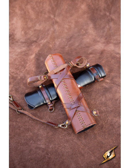 Baldric com cinto de espada medieval,...