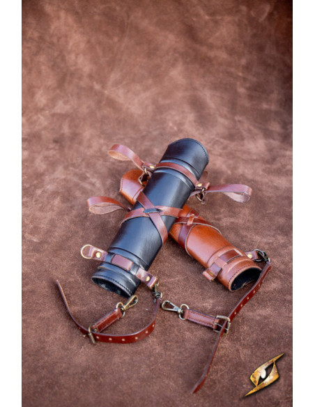 Baldric com cinto de espada medieval,...