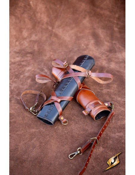 Baldric com cinto de espada medieval,...