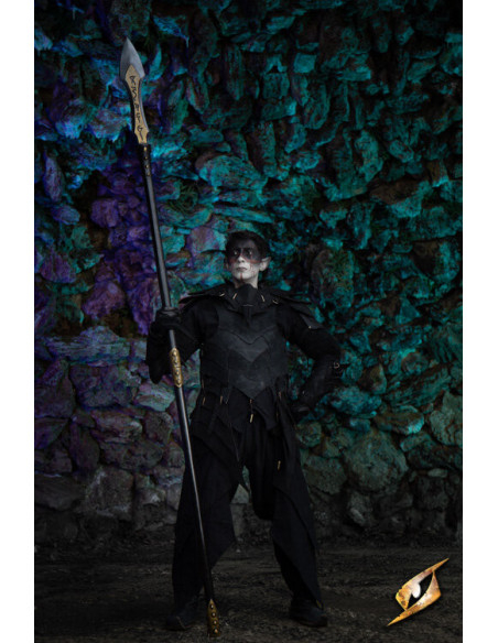 Lança rúnica longa de látex para LARP...