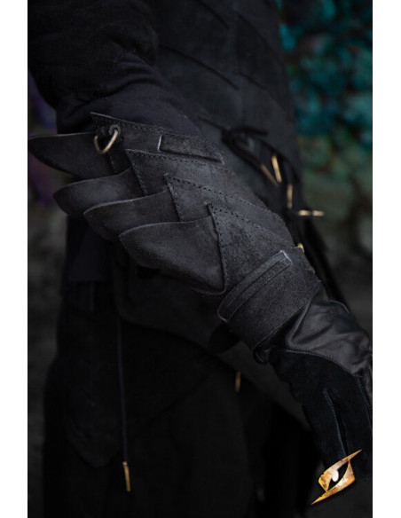 Pulseiras de couro de camurça Shadow...