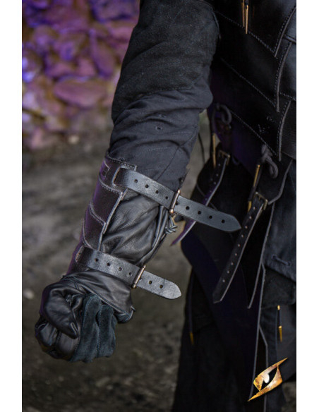 Braçadeiras de couro Shadow Warrior,...