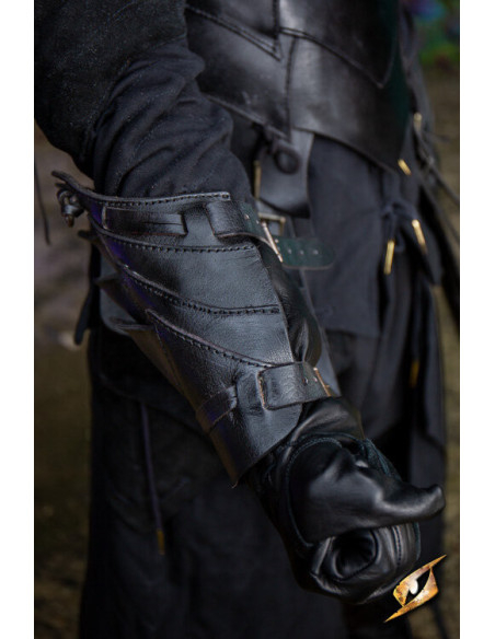 Braçadeiras de couro Shadow Warrior,...