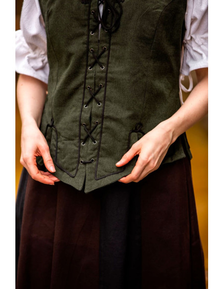 Colete medieval mulher modelo Selma,...