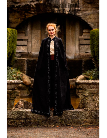 Capa medieval de algodão Erna com...