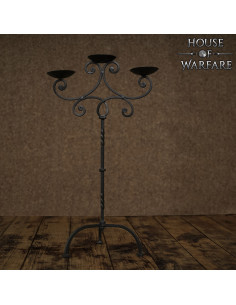 Candelabros de castelo medievais forjados à mão 2