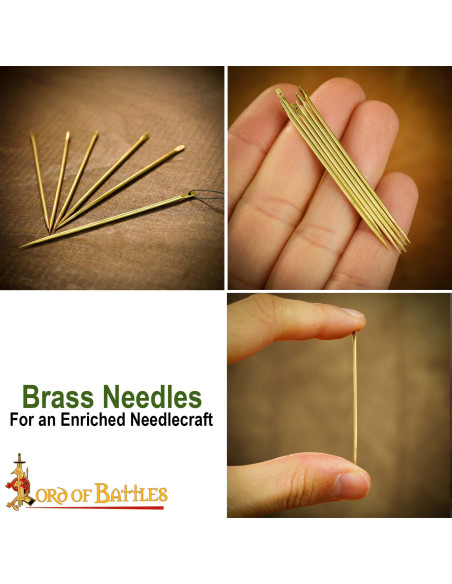 Pacote de 5 agulhas medievais de...
