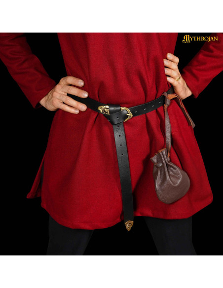 Bolsa medieval de couro, LARP