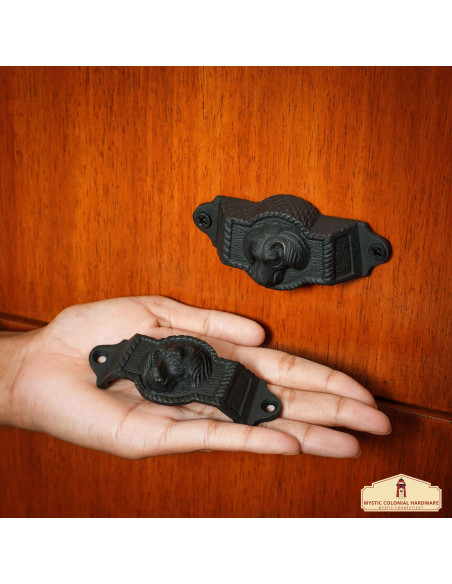 Pacote de 4 alças medievais em ferro...