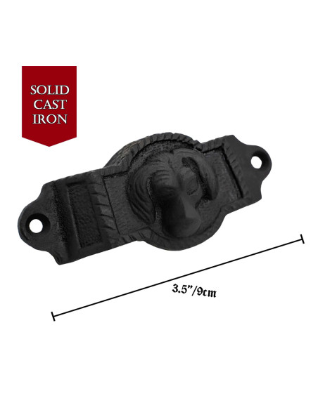 Pacote de 4 alças medievais em ferro...