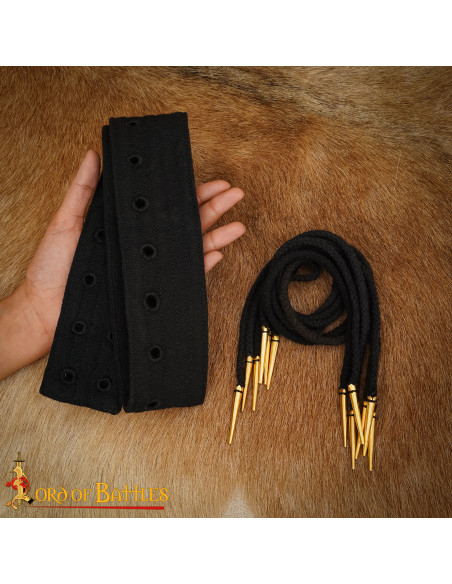 Cinto medieval acolchoado com...