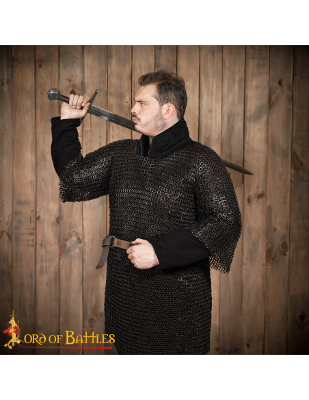 Cota de malha de aço macio modelo...