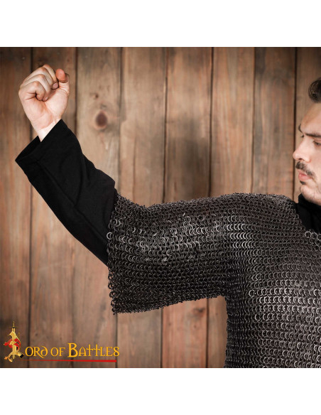 Cota de malha de aço macio modelo...