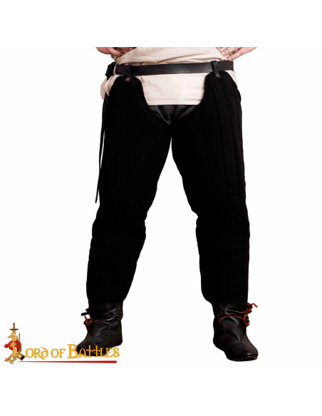 Pernas medievais acolchoadas modelo...