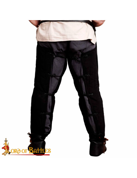 Pernas medievais acolchoadas modelo...