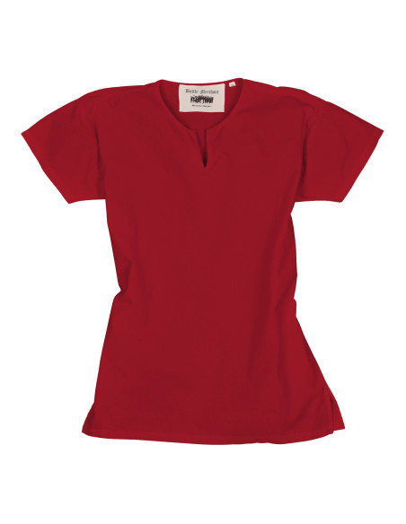 Túnica medieval de manga curta modelo...