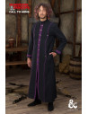 Túnica de Witcher de Dungeons and Dragons, preto-roxo