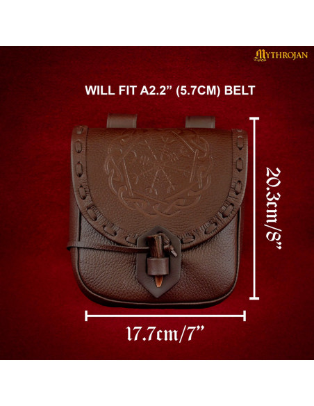 Bolsa nórdica com símbolo...