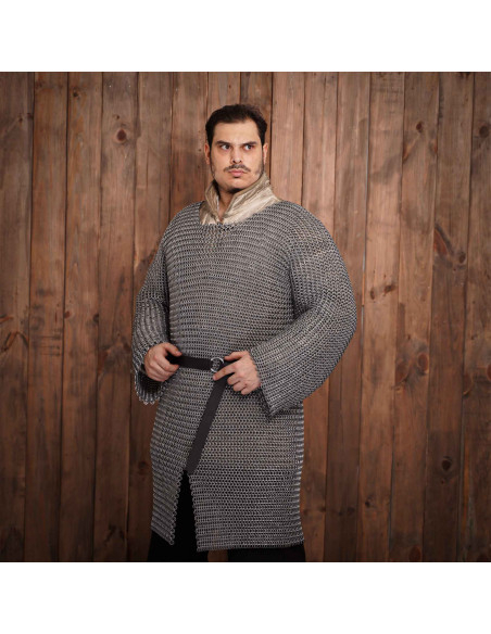 Anéis de alumínio para cota de malha...