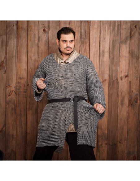 Anéis de alumínio para cota de malha...