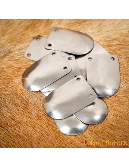 Pack 100 peças metálicas Armadura...