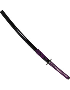 Padrão Katana Samurai Damasco Roxo, 8000 Camadas