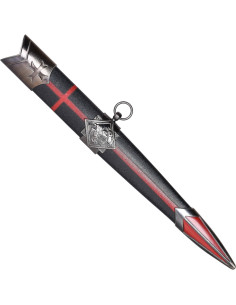 Adaga decorativa dos Templários com bainha (37,5 cm.) 2