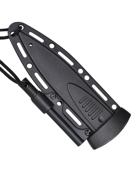 Faca de barco com isqueiro e bainha...