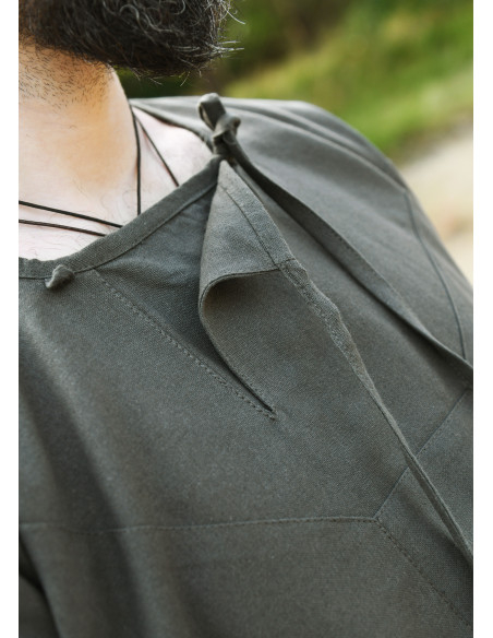 Túnica Viborg Viking em verde oliva