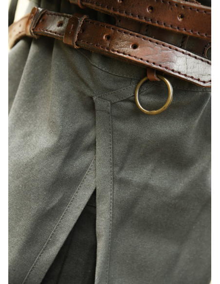 Túnica Viborg Viking em verde oliva