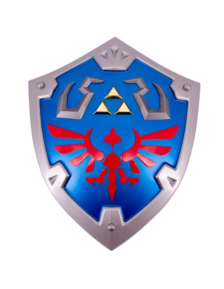 Escudo de metal Legend of Zelda, não...
