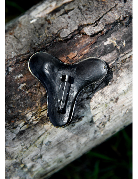 Broche Viking com fíbula de trevo em...