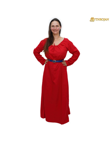 Vestido medieval longo modelo Maiden,...