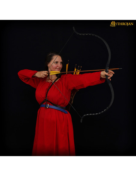 Vestido medieval longo modelo Maiden,...