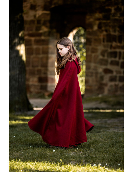 Capa medieval infantil longa modelo...