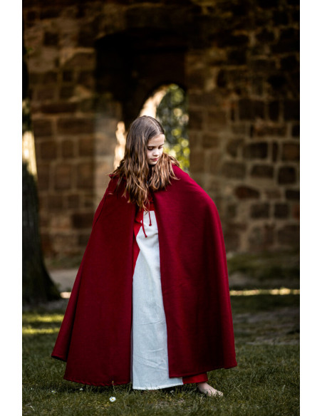 Capa medieval infantil longa modelo...